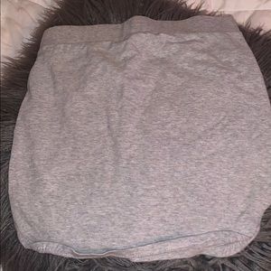 Forever 21 grey mini skirt